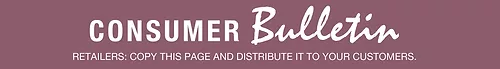 Consumer bulletin bar