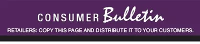 Consumer bulletin 2