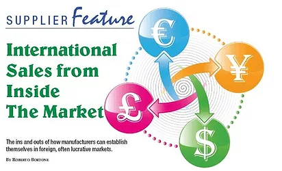 International sales from inside the market 1