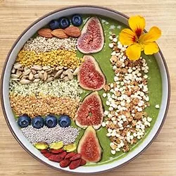 Ginger matcha bowl