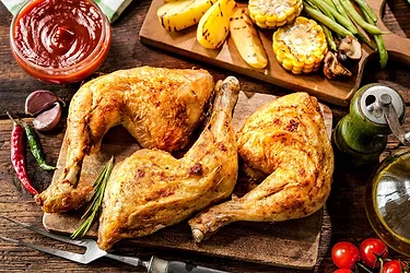 Crispy baked chicken
