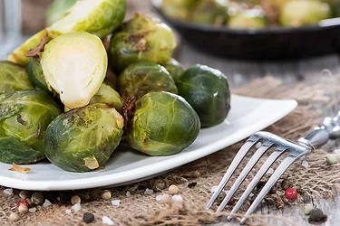 Tandoori roasted brussels sprout