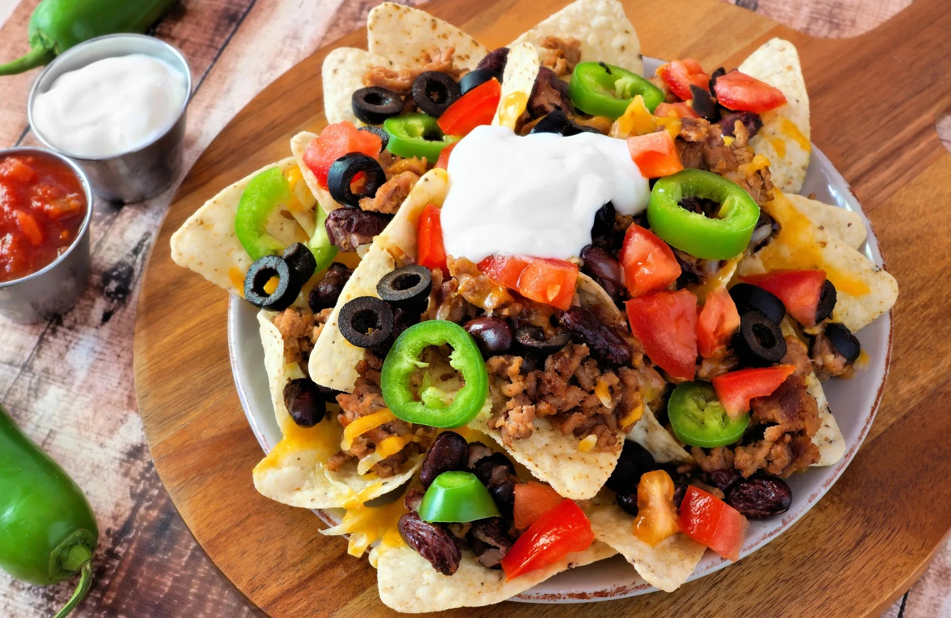 Vegan nachos