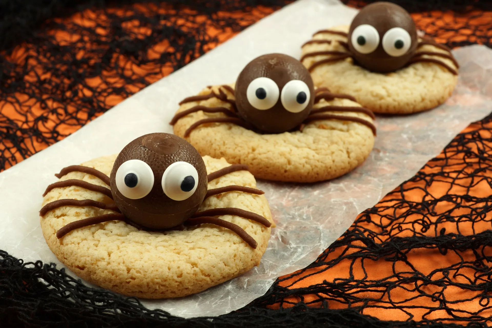 Spider cookies