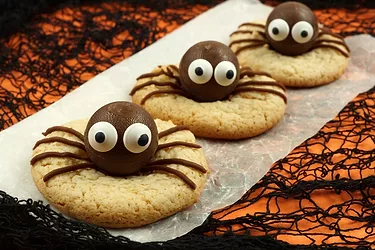 Spider cookies