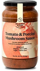 Organic tomato porcini mushroom sauce delicious and sons