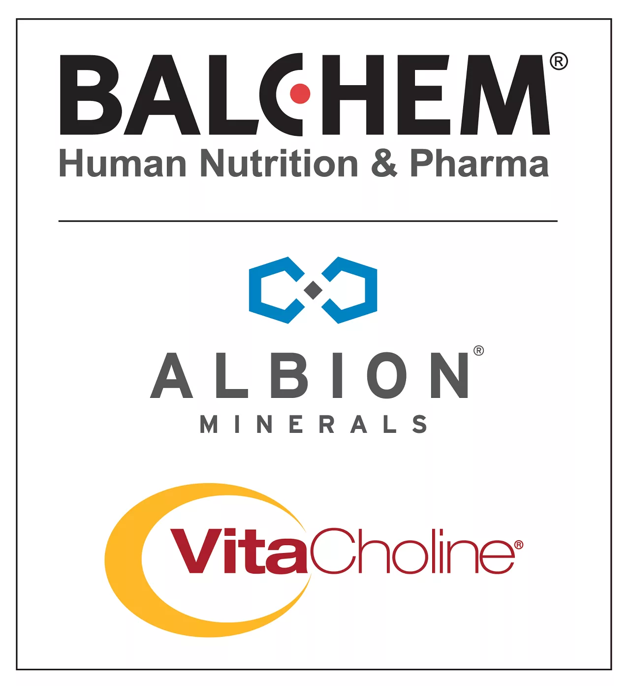 Balchem brands lockup