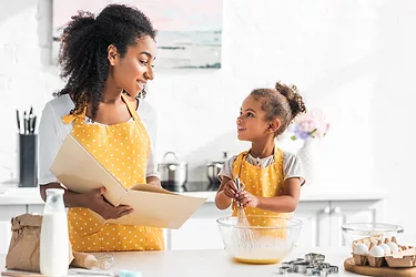 Cookbook cooking mother daughter