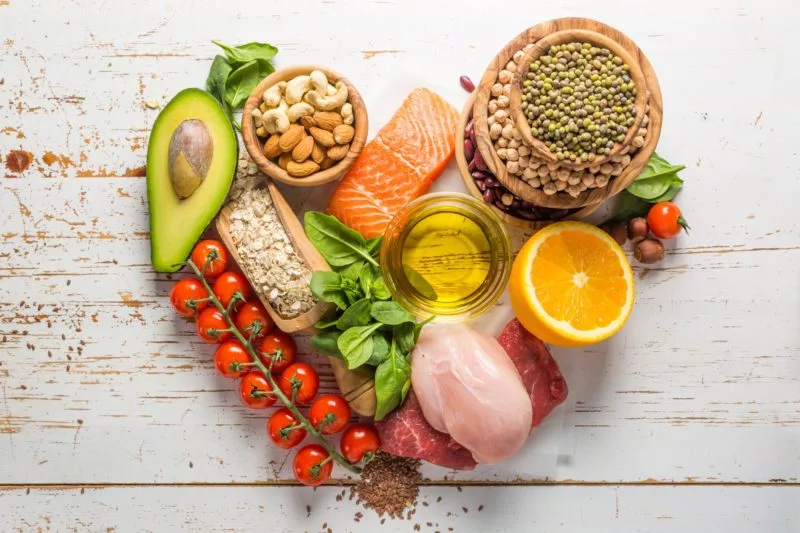 Heart health plant based fatty foods
