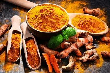 Turmeric curcumin powder root