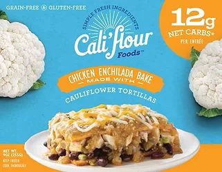 Califlour pdp enchilada chicken