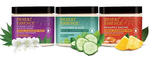 Desert essence facial pads