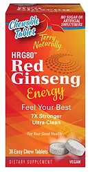 Red ginseng energy chewable