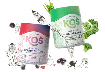 Kos daily reds and greens