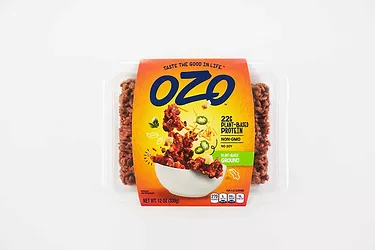 Ozo plant based ground beef