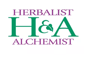 Herbalist alchemist logo