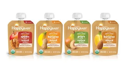 Happy baby organics nutty blends pouches