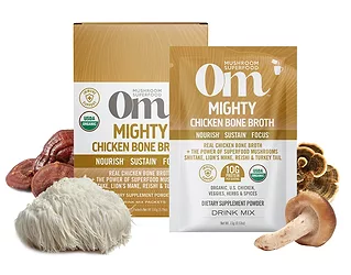 Mighty chicken broth