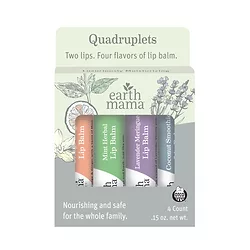 Earth mama lip balm carton