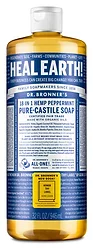 Us liquid soap 32oz peppermint honor thy label sticker