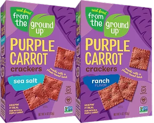 Purple carrot crackers family