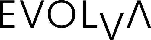 Evolva logo black