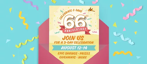 Natural grocers 66th anniversary
