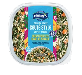 Mann nourishbowlssautestyle creamyroastedgarlickale render