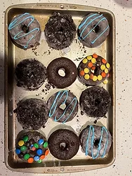 Doughnuts rotated