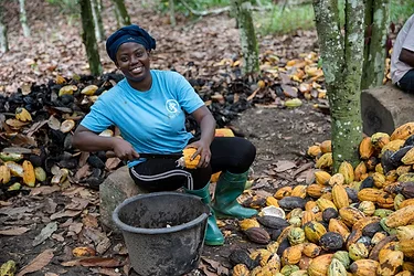 Deborah osei mensah cocoa farmer credit francis kokoroko