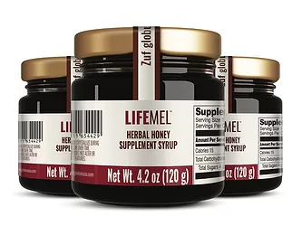 Lifemel herbal honey supplement syrup