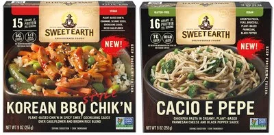 Sweet earth foods plant based entree bowls