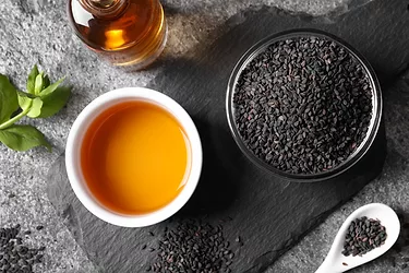 Black seed oil photo