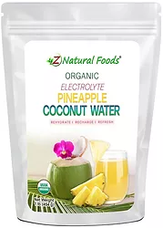 Organic electrolyte pineapple coconut water z natural foods