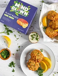 Mind blown crab cakes