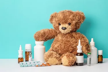 Teddy bear kids medicine 1333154601