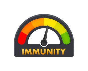 Immunity system logo template.  