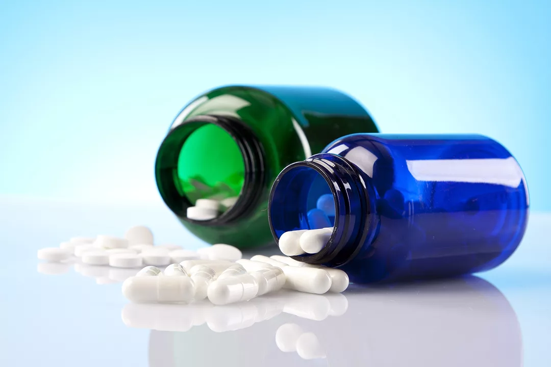 Assorted Nutritional Supplements and supplement bottles