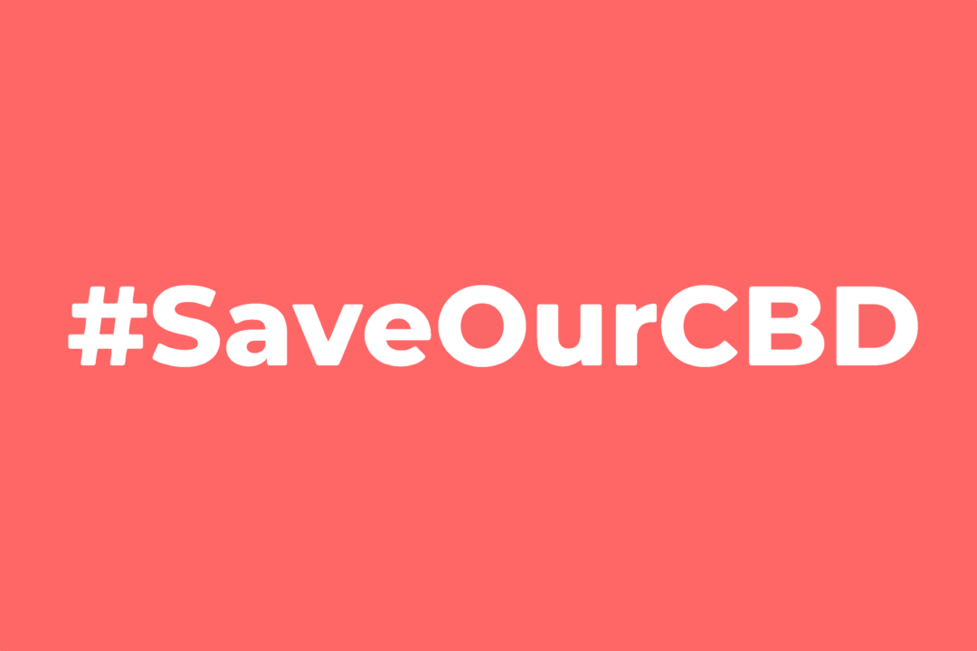 #SaveOurCBD Logo