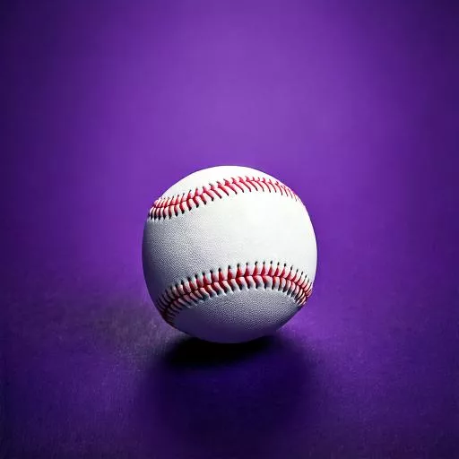 Firefly baseball  sales concept purple background 10722