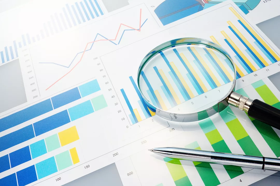 Research graphs and data findings.