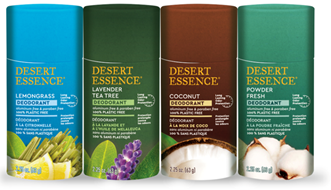 Desert Essence Deodorant Line