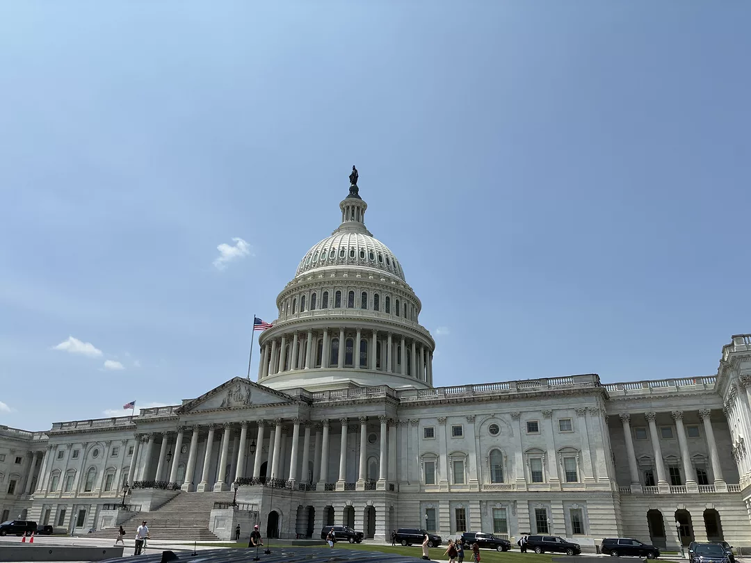 Capitol Hill building in Washington DC