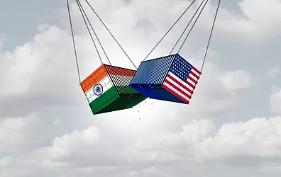 USA India Trade War and USA Indian trade relationship / tariffs conflict.