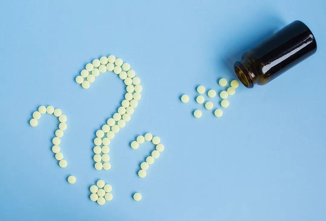 Supplement shaped as question marks to symbolize the regulatory discussion underway as FDA evaluates how dietary ingredients should be defined in today’s marketplace.