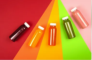 A rainbow of functional beverages to support well-being.